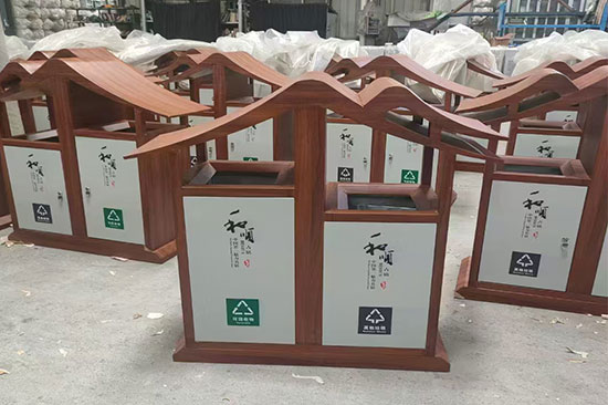 國風(fēng)韻味，戶外垃圾桶新貌驚艷亮相，共賞匠心之作！