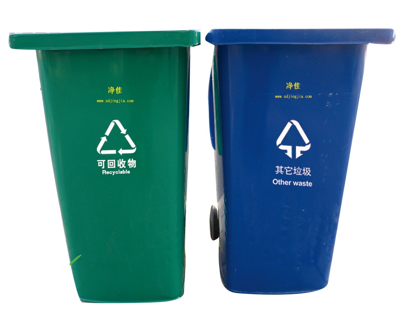 山東鍍鋅鋼板垃圾桶，濰坊鐵垃圾桶，      不銹